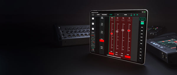 Allen & Heath CQ-18T Digital Mixer with 7 Touchscreen Wi-fi and Bluetooth