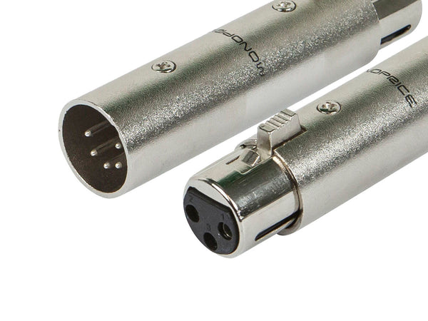 DMX Adapter 5pin-M to 3pin-F