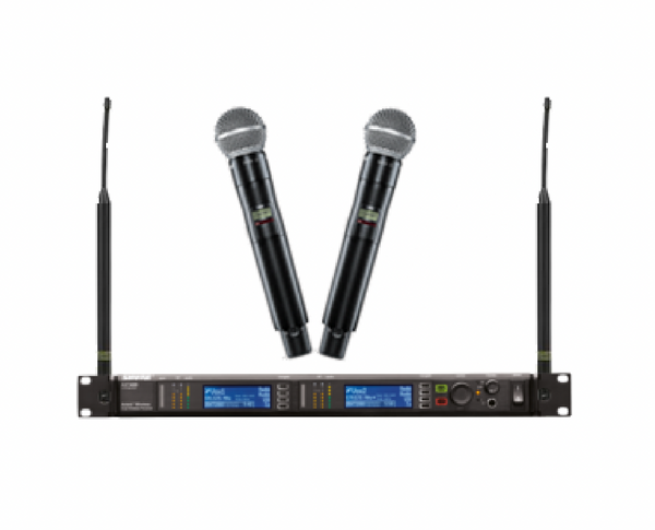 Shure Axient Analog Dual Channel SM58 Wireless System