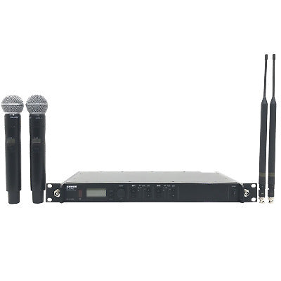 Shure ULX-D Dual Channel SM 58 Wireless System