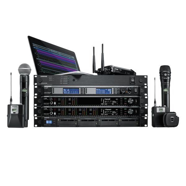 Shure Axient 8-Pack Wireless Microphone system