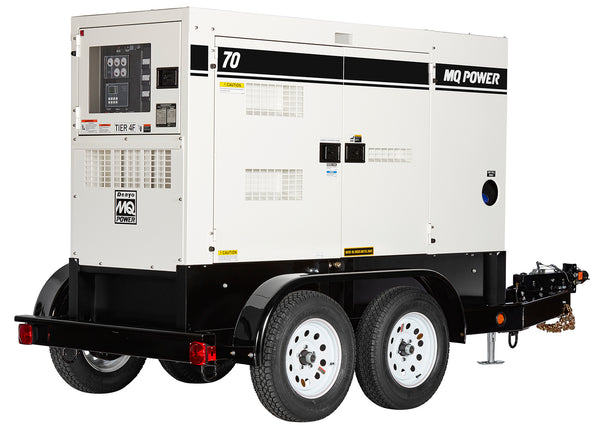 Generator towable Whisperwatt 70Kw