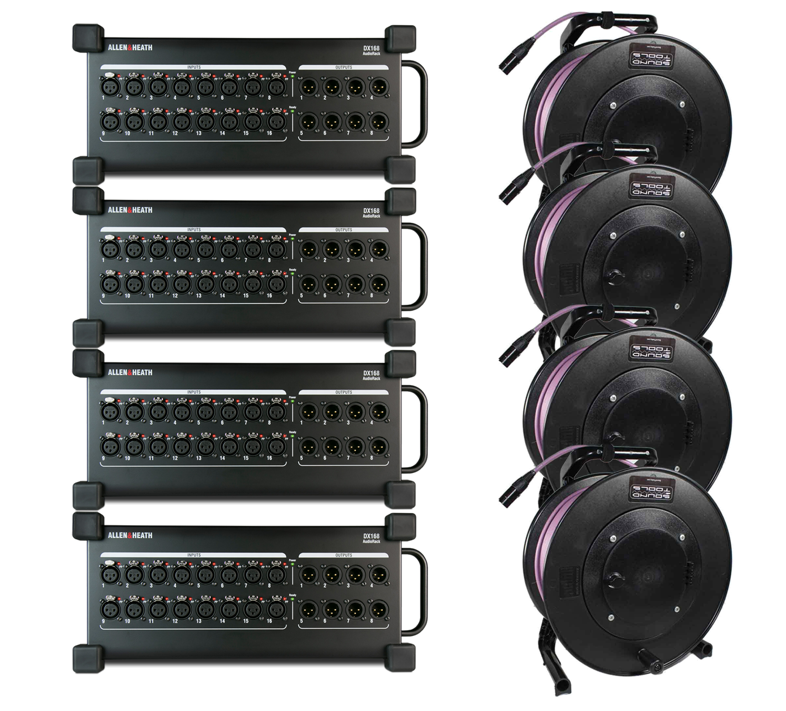 Allen & Heath 96KHz Digital Audio Snake System 64 Inputs 32 Outputs